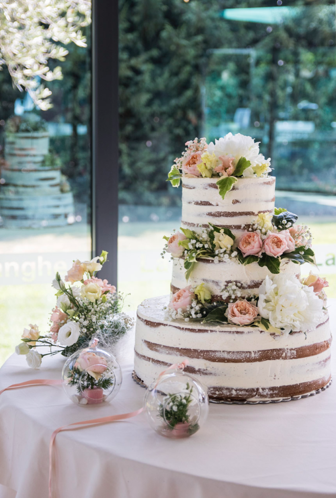 naked cake matrimonio